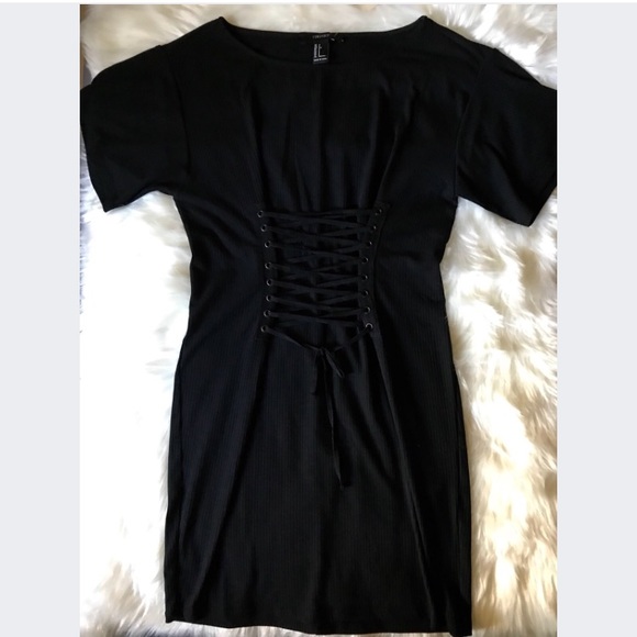 Dresses & Skirts - Corset ribbed dress
